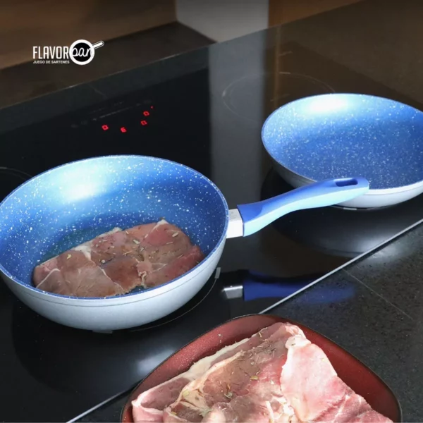 Bateria De Cocina Antiadherente Zafiro | Flavor Pan - Image 2