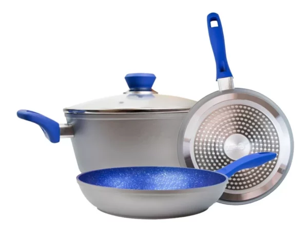 Bateria De Cocina Antiadherente Zafiro | Flavor Pan